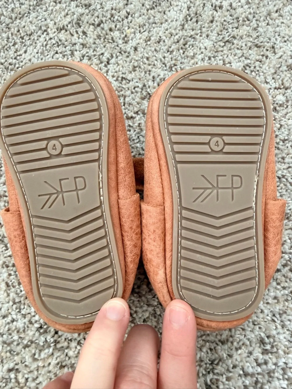 Freshly Picked Toddler Zion Bow Mary Janes - Rust Brown